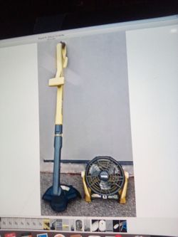 RYOBI EASY EDGE AND RYOBI P3320 FAN