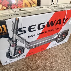 Segway Ninebot MAX G3 Plus Electric Kickscooter