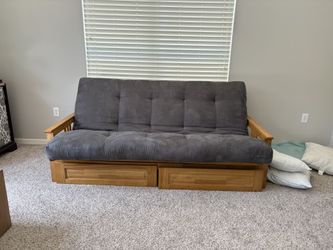 Solid Wood Futon