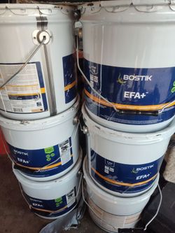Pegamento para pisos de madera bosstic el blanco seis botes