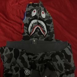 Camouflage Medium Bape Hoodie