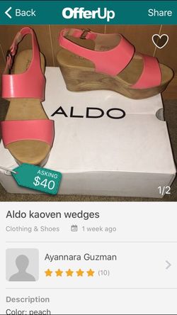 Aldo wedges