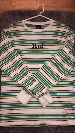 Huf striped long sleeve t shirt