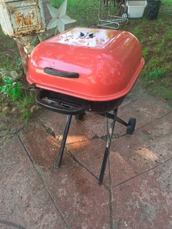 Price is firm.. folding charcoal barbecue