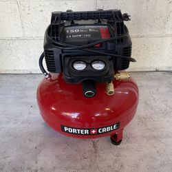 Porter-Cable 6 Gal. 150 PSI Portable Electric Pancake Air Compressor