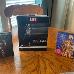 Michael Jackson DVD & Book Collection $20