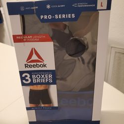 2 Pack Reebok Boxer Briefs (Not 3 Pack)