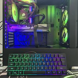 Gaming pc desktop computer intel i5-10400, rx 6600 xt, 16 gb ram, nvme, nzxt, argb bundle