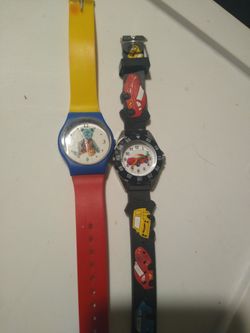 Boys car's and bear watches