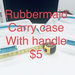 Rubbermaid Storage Container With Handle 