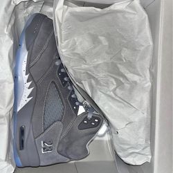 2026 wolf grey jordan 5 Size 10.5
