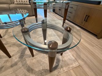 4 pc Acme furniture Marseille Avalon set tables