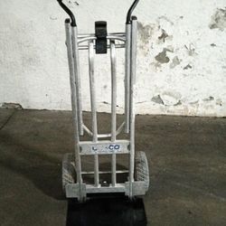 Cosco  Modelo. 12313ASC1 Multi Position Hand Truck 10"X 3" Heavy Duty Aluminum New Tires 