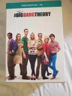 Big bang theory DVD 1-6 seasons used