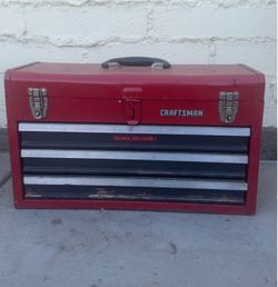 Craftsman Metal Tool Box with Drawers