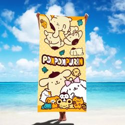 Pompompurin Beach Tower /Sand Mat /picnic mat 