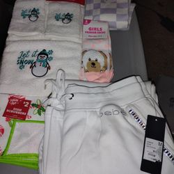 Seasonal Hand towels /Bebe Pants 