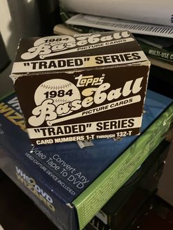 1984 topps update baseball set