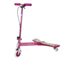 Razor PowerWing 3 Wheel Inclined Caster Scooter, Sweet Pea Pink | (contact info removed)5