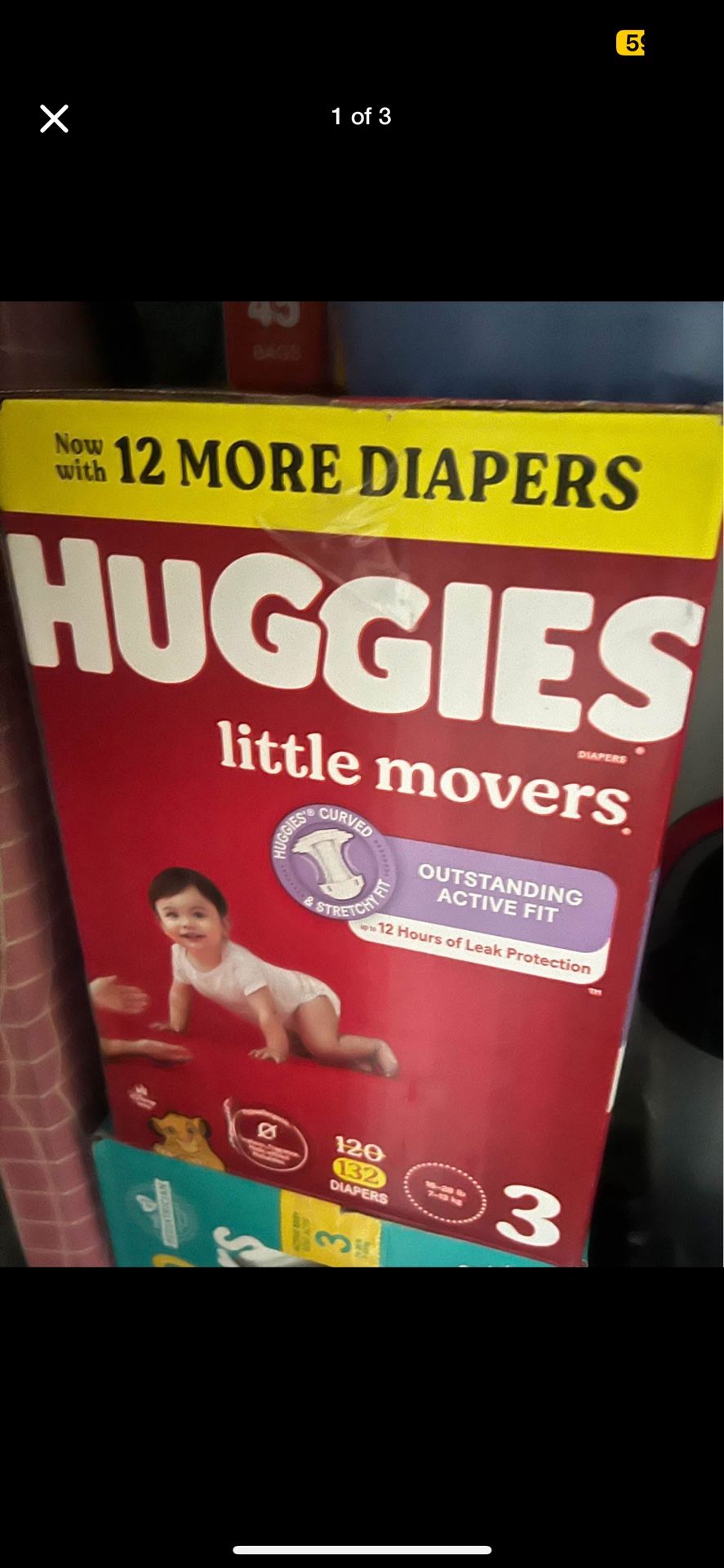 Huggies size 3