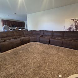 7 seat sectional couch
