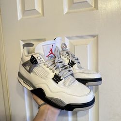 Jordan 4 White Cements 