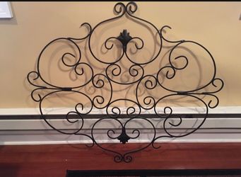 Large Wrought Iron Wall Art