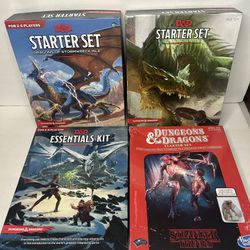 Dungeons & Dragons Starter sets/ Essential set/ & Stranger Things