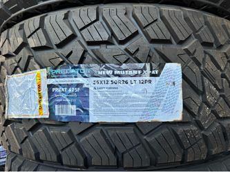35x12.50R26 Predator New Mutant X-AT Tires | Set of 4 Installed Special Deal
