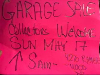 Garage Sale