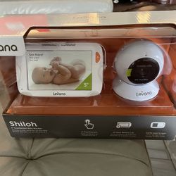 New In Box Levana Shiloh 5” Touchscreen Baby Monitor