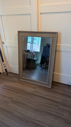 Large framed mirror (pickup only)