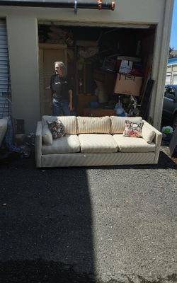 2  8ft  Couches Custom Made Pattern.