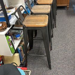 Set Of Six Bar Stools 