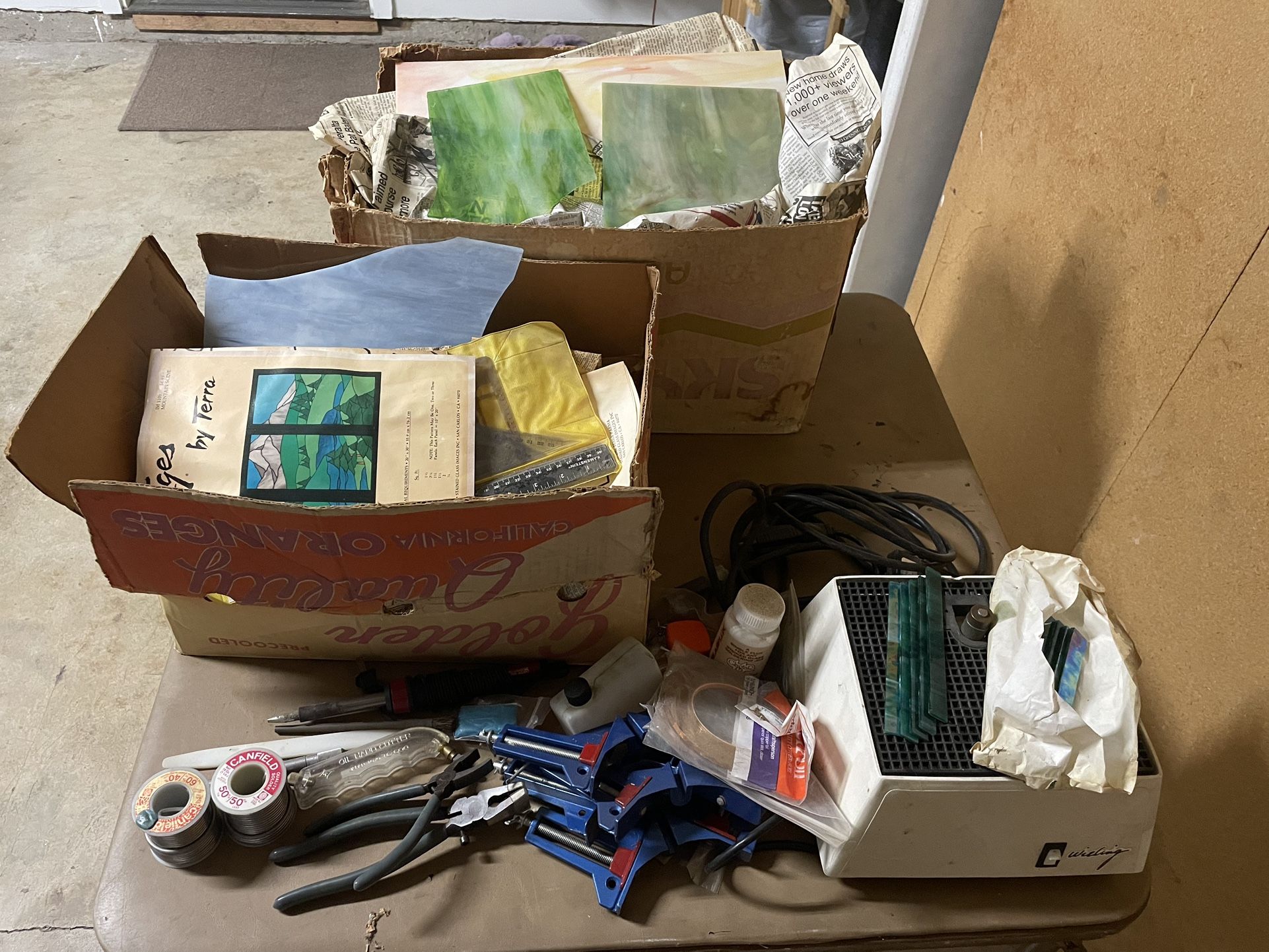 Stained Glass, Tools, Supplies 