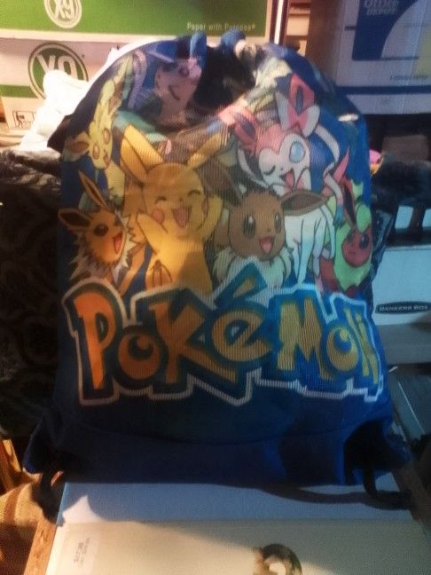 Pokemon Drawstring Backpack