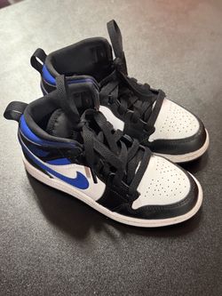 Jordan 1 and 4 toddler sneakers size 12