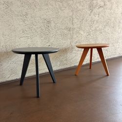 One Set of 2 Nova Round Outdoor Side Tables from Room & Board