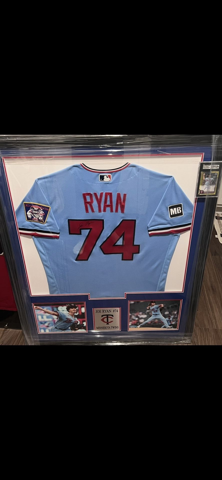 Joe Ryan Game-Worn Jersey – MLB Debut – Minnesota Twins #74 – Signed