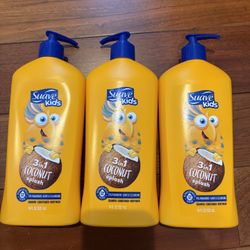 Suave Kids  3 in 1 Coconut Splash Shampoo, Conditioner & Body Wash, $2/each