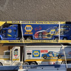 Vintage Toy Semi Trucks 