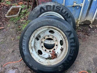 Tires for semi truck or trailer