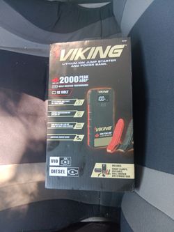 Viking batterie pack lithium ion jump starter