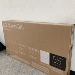 Brand new LG NANOCELL 55NANO75 55 In TV
