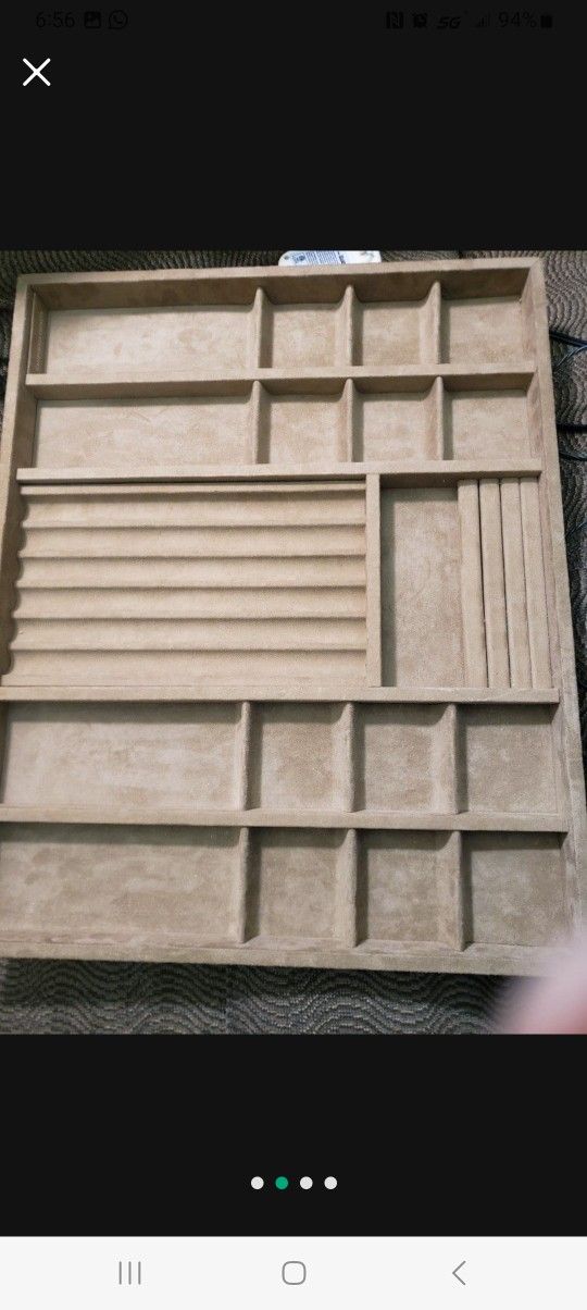 Jewelry Case Brand New Dimensions Are 22 1/2 Wide X 18 1/2