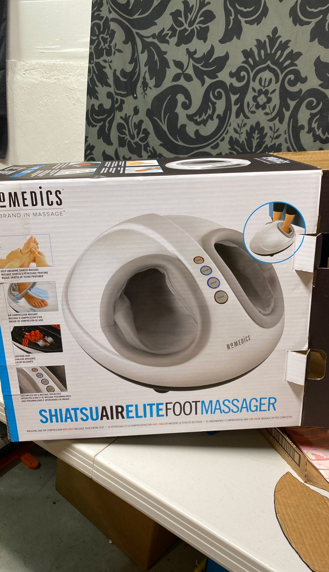 Shiatsu wait elite foot massager