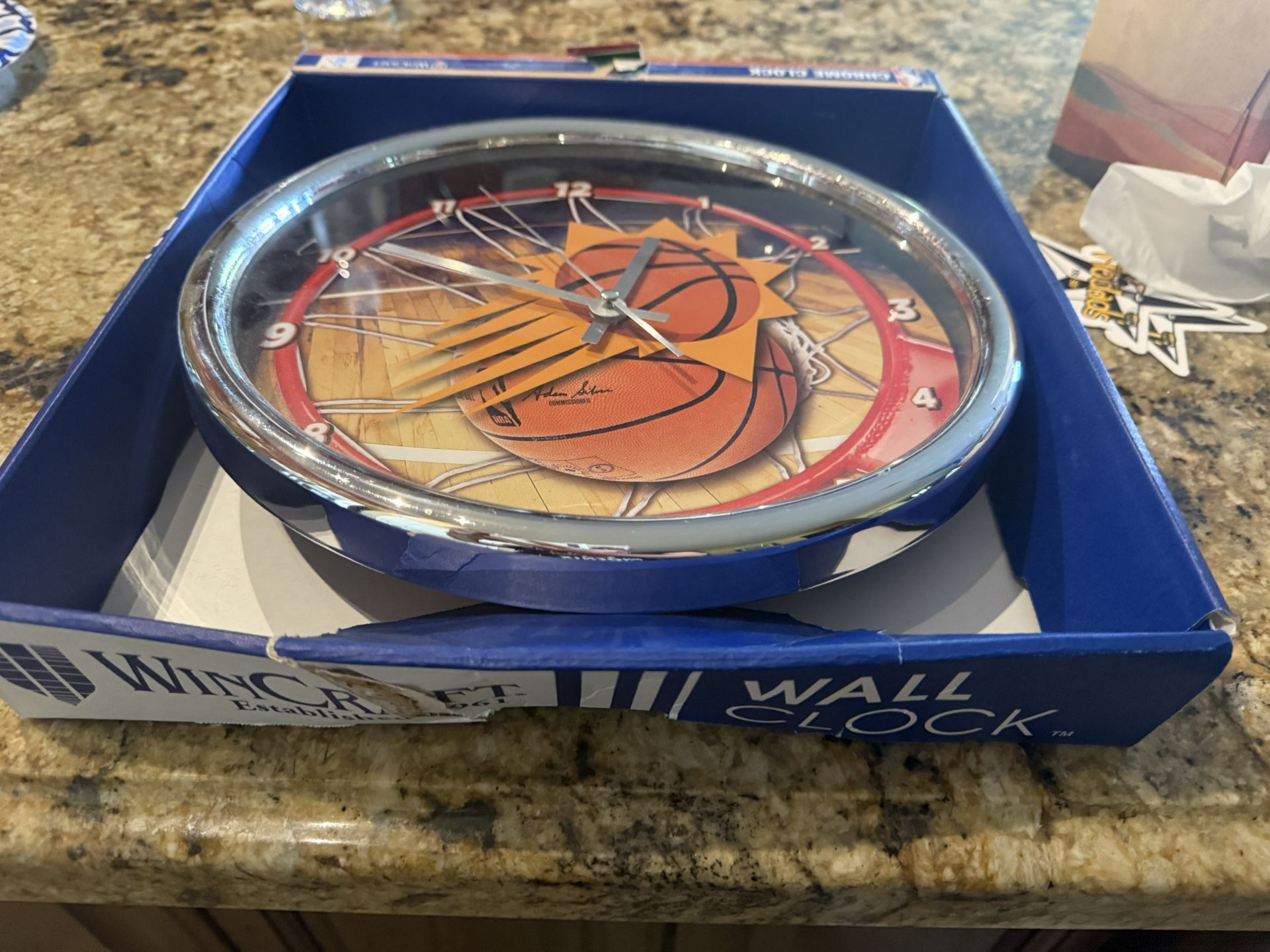 Phoenix Suns Wall Clock