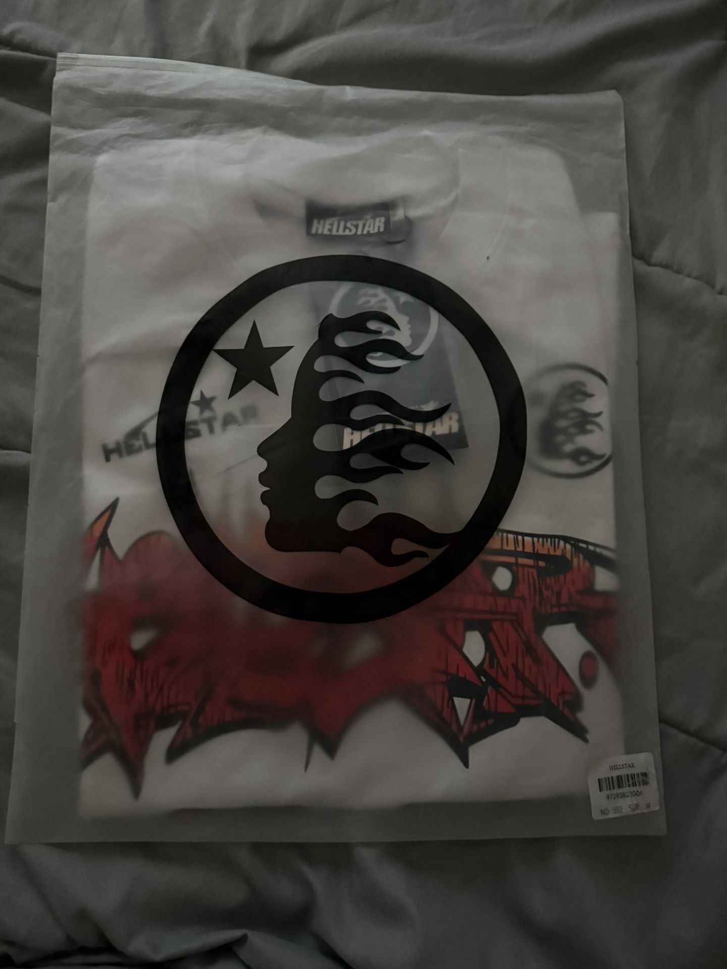 Medium White 08 Hellstar Tee 