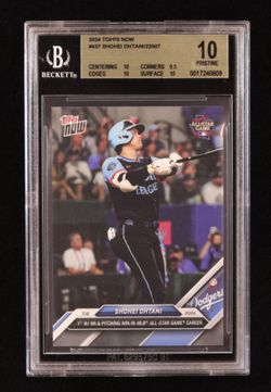2024 TOPPS NOW #437 SHOHEI OHTANI/BGS 10 !!