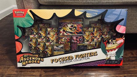 Pokémon TCG: Mega Evolution - Ascended Heroes Focused Fighters Premium Collection